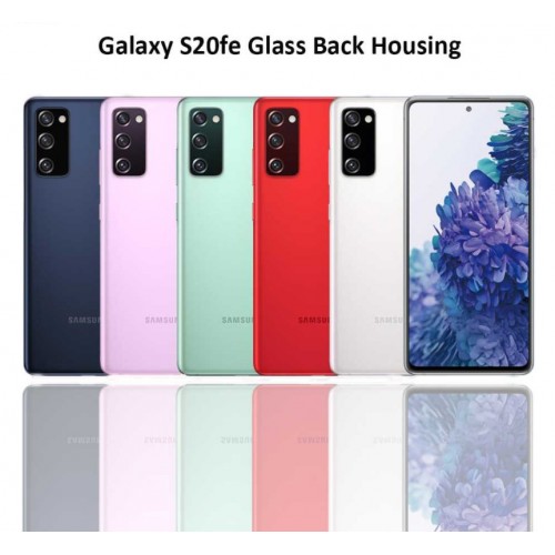 Aizmugurējais vāciņš Saderīgs ar Samsung G780 S20 FE (Original colour: Cloud Levander) (ar camera lens)