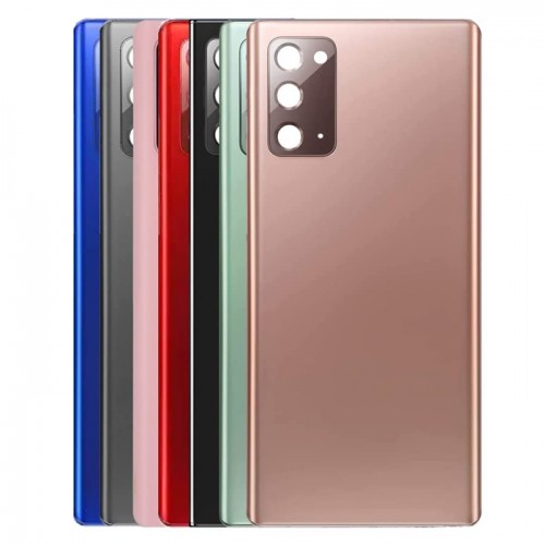 Aizmugurējais vāciņš Saderīgs ar Samsung N980 Note 20 / Mystic Zils / (ar camera lens) OEM