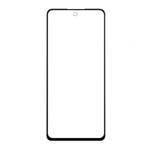 Outer Screen Glass Saderīgs ar Xiaomi Redmi Note 10 Melns Original