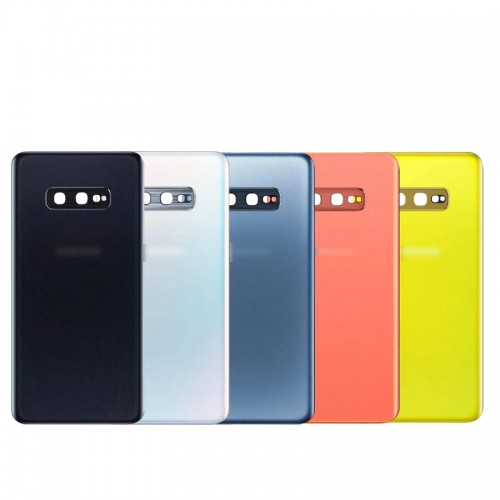 Aizmugurējais vāciņš Saderīgs ar Samsung G970 S10e / Prism Zaļš / (ar camera lens) HQ