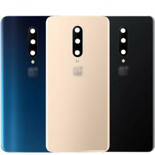 Aizmugurējais vāciņš Saderīgs ar OnePlus 7 Pro / Nebula Zils / (ar camera lens) HQ