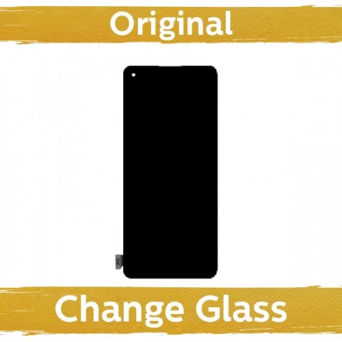 LCD Displejs Saderīgs ar OnePlus 9 Melns (Renewed: China)