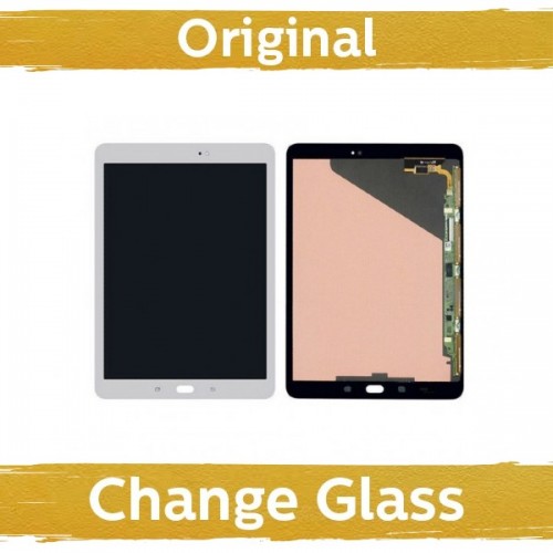 LCD Displejs Saderīgs ar Samsung T810 / T815 Tab S2 9.7'' Balts (Renewed: China)