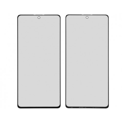 Outer Screen Glass Saderīgs ar "Pro+" Samsung G770 S10 Lite Melns