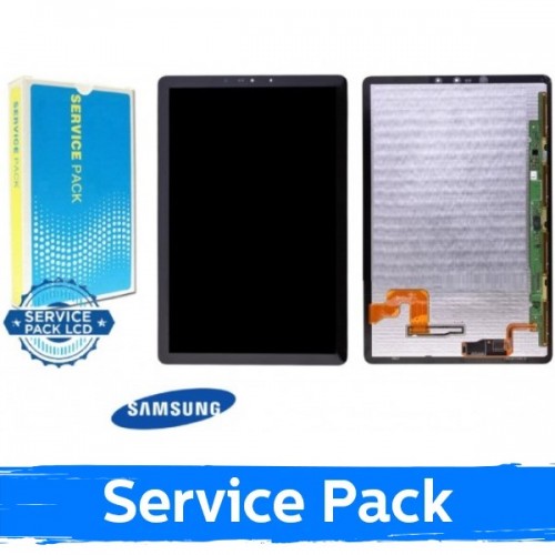 LCD Displejs Saderīgs ar Samsung T830 / T835 Tab S4 Melns (Service Pack)