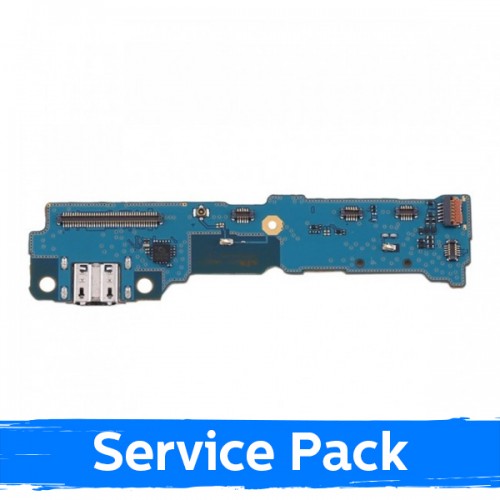 Charging Port Saderīgs ar Samsung T813 Tab S2 9.7'' Ar Flex / Plata (Service Pack)