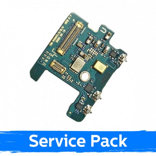 Flex Kabelis Saderīgs ar Samsung N986 Note 20 Ultra / microphone un other elements / original (Service Pack)