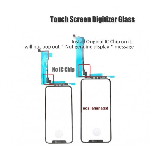Touch Screen Digitizer Saderīgs ar "Pro+" Apple iPhone 11 Pro / bez IC / glass + OCA / Set