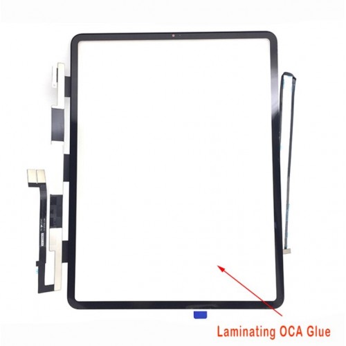 Touch Screen Digitizer Saderīgs ar "Pro+" Apple iPad Pro 11'' 2020 / melns / glass + OCA XH 250um
