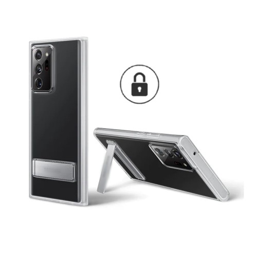 Phone Maciņš "Standing Maciņš" priekš Samsung A725 A72 / (Caurspīdīgs) / OEM