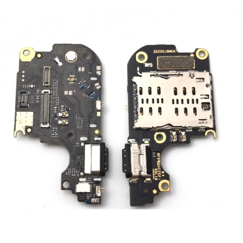 Charging Port Saderīgs ar Xiaomi Mi 10 Lite 5G ar Flex / Plata OEM