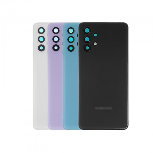 Aizmugurējais vāciņš Saderīgs ar Samsung A325 A32 4G / Awesome Violets / (ar camera lens) HQ