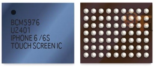 Microchip IC 5G/5S/5C/6/6 Plus/SE/iPad Air/iPad Air 2 touch U12/U2401/U6600/U6650/U4100/U4150/U4301 (BCM5976) balts