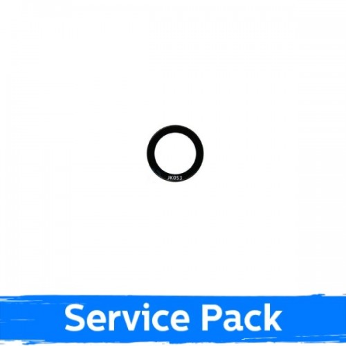 Rear Camera Lens Saderīgs ar Samsung G998 S21 Ultra Rear Camera Lens (Telephoto) Melns (Service Pack)