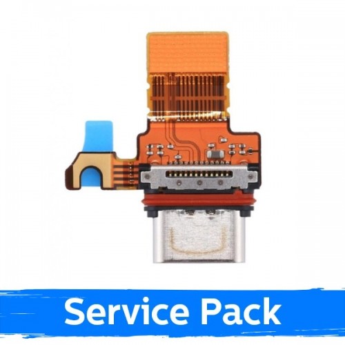Charging Port Saderīgs ar Sony Xperia XZ1 Compact Ar Flex Original (Service Pack)