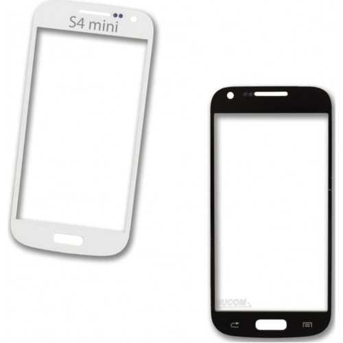 Outer Screen Glass Saderīgs ar Samsung I9195 S4 Mini Melns "Melns Edition" HQ