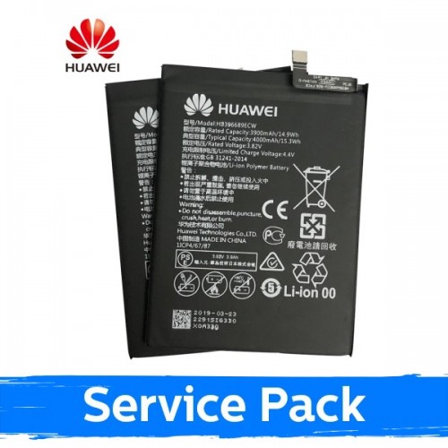 Baterija Saderīgs ar Huawei Mate 9 / Mate 9 Pro HB396689ECW 100% original (Service Pack)