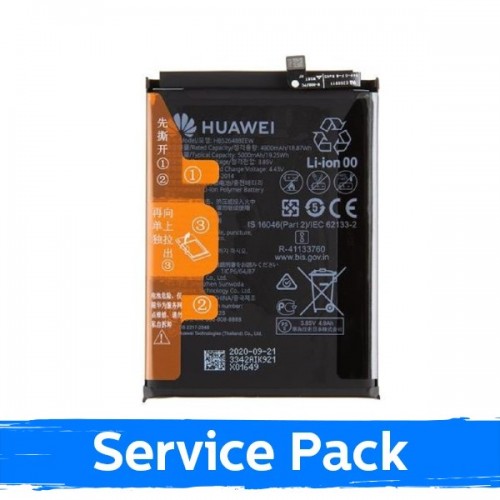Baterija Saderīgs ar Huawei P Smart 2021 HB526488EEW 100% original (Service Pack)
