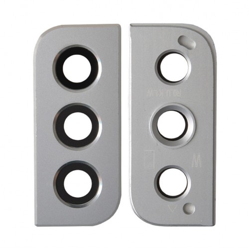 Rear Camera Lens Saderīgs ar Samsung S901 S22 / S906 S22 Plus Rear Camera Lens / Balts /