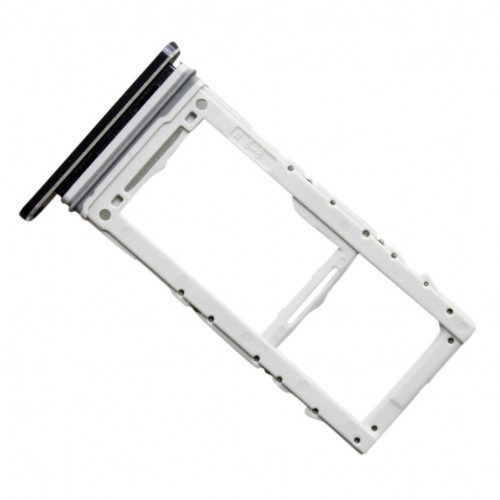 SIM Holder Saderīgs ar Samsung N975 Note 10 Plus SIM holder / Aura Melns /