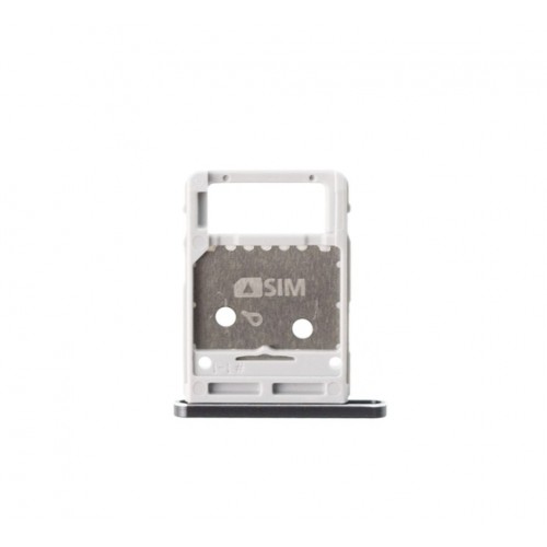 SIM Holder Saderīgs ar Samsung T976 / T970 Tab S7 Plus SIM card holder Melns
