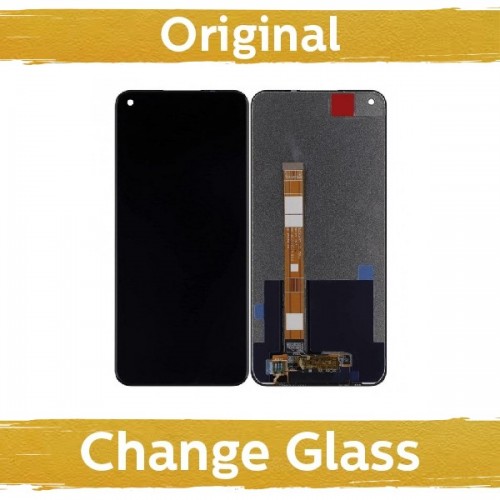 LCD Displejs Saderīgs ar OnePlus Nord N200 5G Melns (Renewed: China)