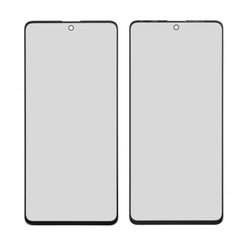 Outer Screen Glass Saderīgs ar "Pro+" Samsung N770 Note 10 Lite Melns