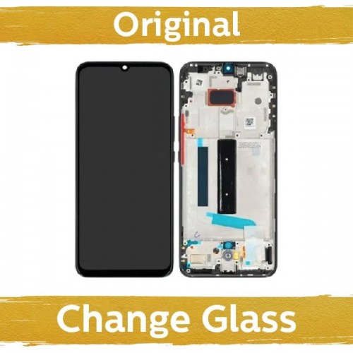LCD Displejs Saderīgs ar Xiaomi Mi 10T Lite 5G ar Frame / Pearl Pelēks / (Renewed: China)