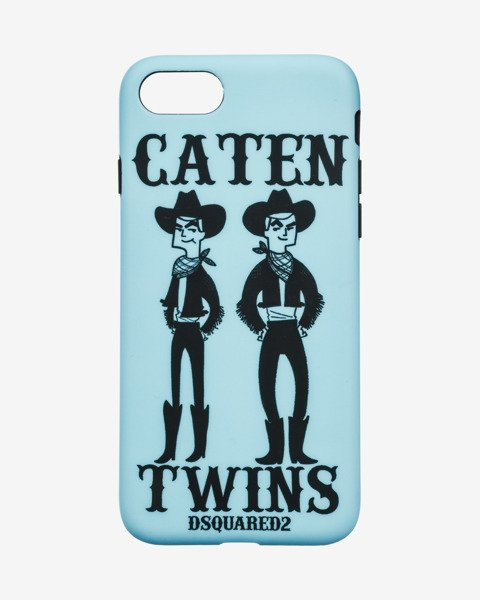DSQUARED2 Maciņš CATEN TWINS IPHONE 6 / 6S / 7/8 zils