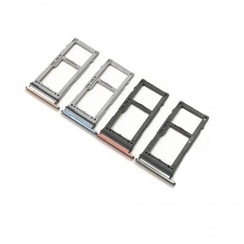 SIM Holder Saderīgs ar Samsung G973 S10 / G975 S10+ SIM card tray / Cardinal Sarkans /