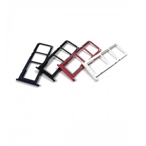 SIM Holder Saderīgs ar Samsung A037 A03s SIM card tray / Zils /