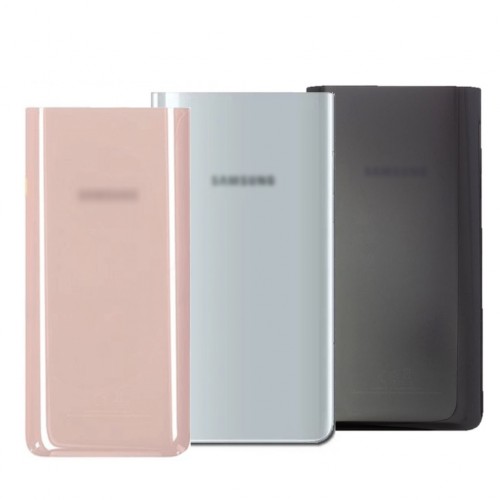 Aizmugurējais vāciņš Saderīgs ar Samsung A805 A80 2019 / Phantom Melns / HQ