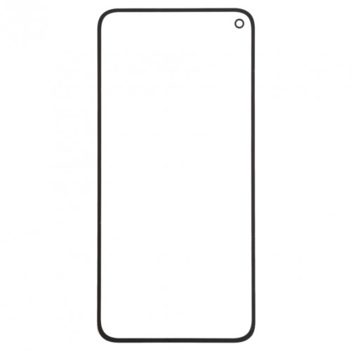 Outer Screen Glass Saderīgs ar "Pro+" Google Pixel 5 Melns