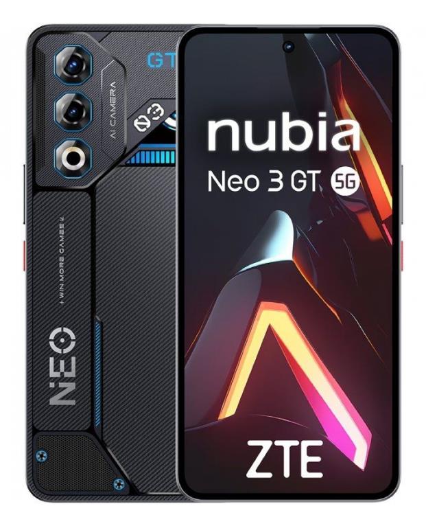 ZTE Nubia Neo 3 GT 5G 12/256GB pelēks mobilais tālrunis