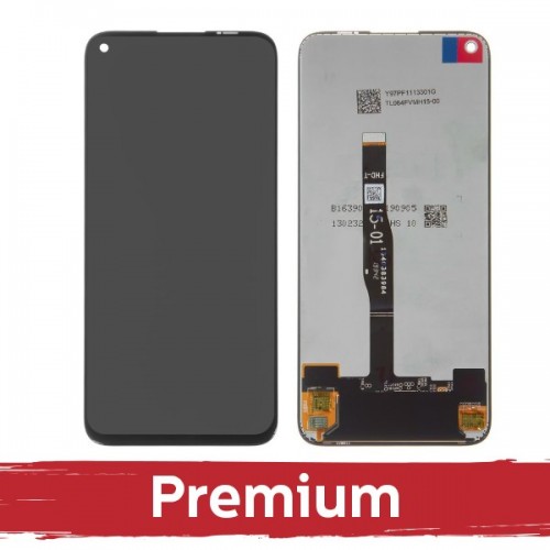 LCD Displejs Saderīgs ar Huawei P40 Lite / Nova 6 SE / Nova 5i Melns OEM