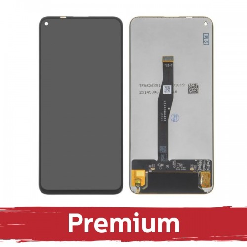 LCD Displejs Saderīgs ar Huawei Nova 5T / Honor 20 / Honor 20 Pro Melns OEM