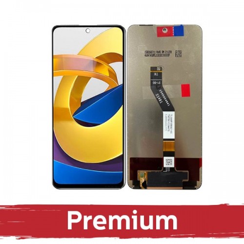 LCD Displejs Saderīgs ar Huawei Poco M4 Pro 5G / Redmi Note 11S 5G (Note 11T 5G) Melns OEM