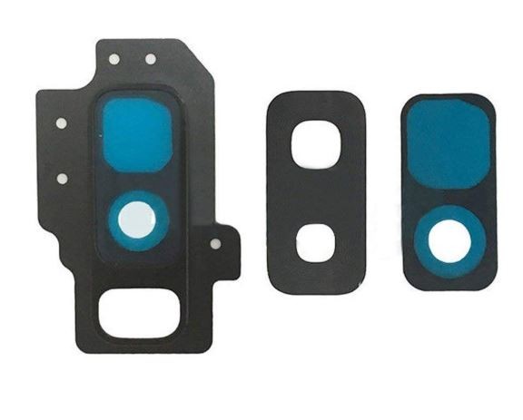 Samsung G965 S9 Plus lens priekš ar frame camera Midnight Melns HQ