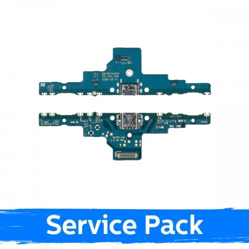 Charging Port Samsung P615 Tab S6 Lite Ar Flex / Plata (Service Pack)