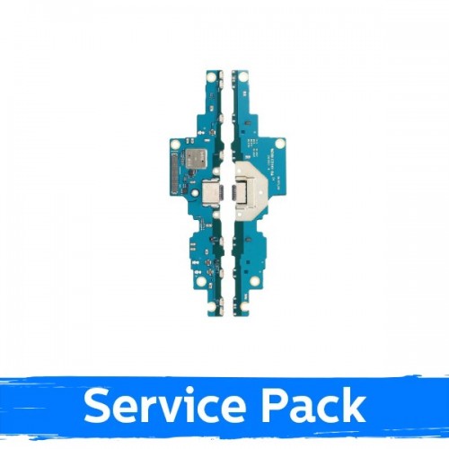 Charging Port Samsung T875 Tab S7 Ar Flex / Plata (Service Pack)