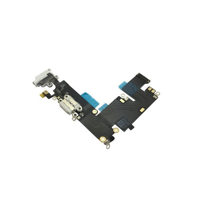 Flex priekš iPhone 6 Plus priekš audio un charging connector ar microphone light pelēks used ORG