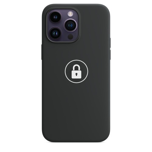 Phone Maciņš "Silicone Maciņš v2" priekš iPhone 14 Pro / Midnight / in package