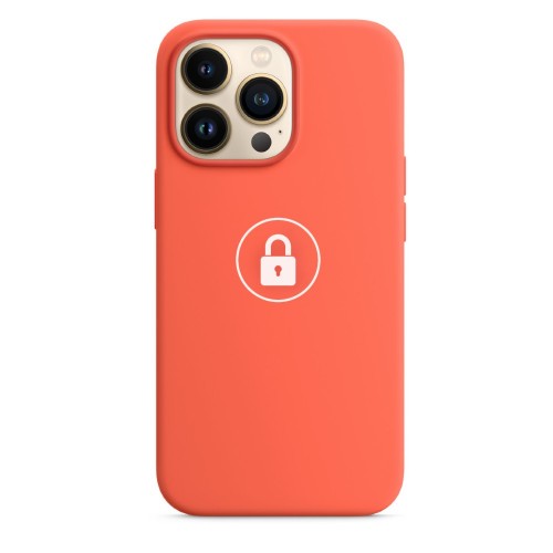 Phone Maciņš "Silicone Maciņš v2" priekš iPhone 13 Pro / Nectarine / in package