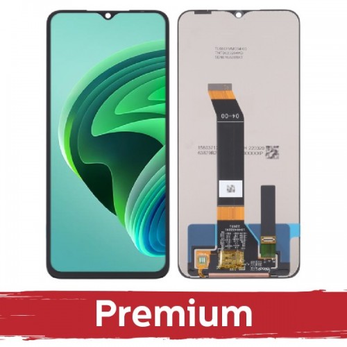 LCD Displejs Saderīgs ar Xiaomi Poco M4 5G / Redmi 10 5G / Redmi Note 11E (5G) Melns OEM