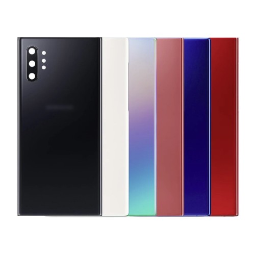 Aizmugurējais vāciņš Saderīgs ar Samsung N975 Note 10 Plus / Aura Zils / (ar camera lens) HQ