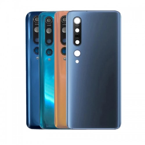 Aizmugurējais vāciņš Saderīgs ar Xiaomi Mi 10 5G / Twilight Pelēks / (ar camera lens) HQ