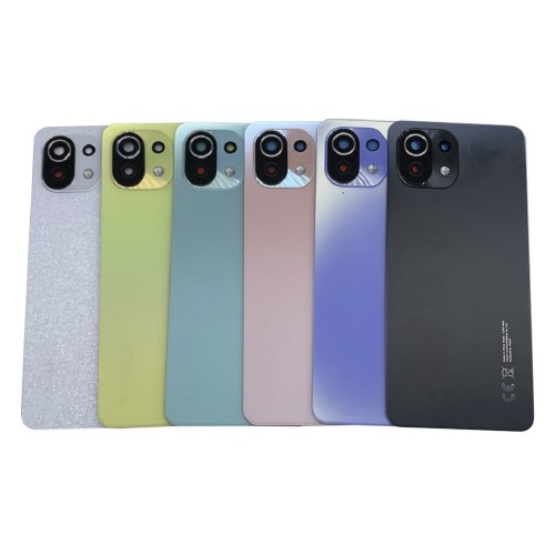 Aizmugurējais vāciņš Saderīgs ar Xiaomi Mi 11 Lite 5G / Piparmētru Zaļš / (ar camera lens) HQ