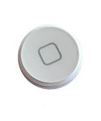 HOME button priekš iPad 2 balts HQ