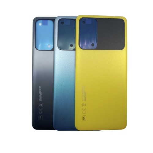 Aizmugurējais vāciņš Saderīgs ar Xiaomi Poco M4 Pro 5G / Power Melns / HQ