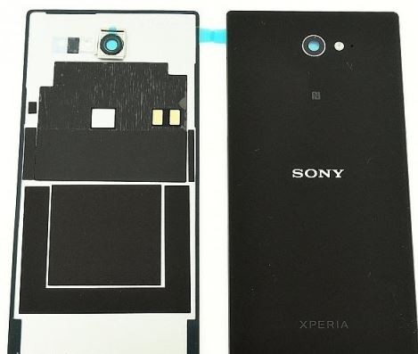 Aizmugurējais vāciņš priekš Sony D2303 Xperia M2 melns original (used Grade B)